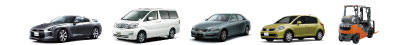 Exporter R International,Inc. of new cars, used cars, parts, and forklifts of Japan